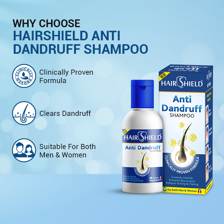 HairShield  Anti Dandruff Shampoo